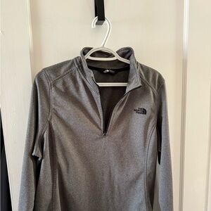 The North Face Charcoal Quarter-Zip Fleece